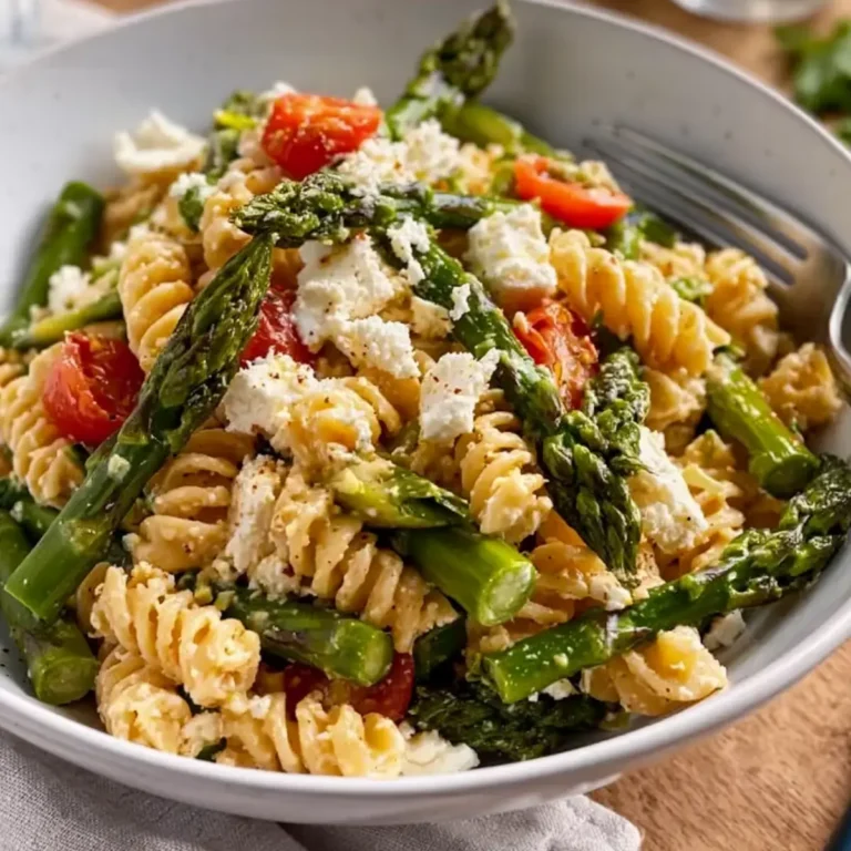 Feta Spargel Pasta