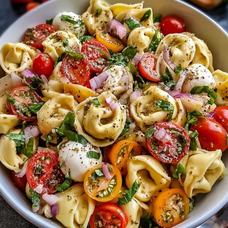 Italienischer Tortellini Nudelsalat