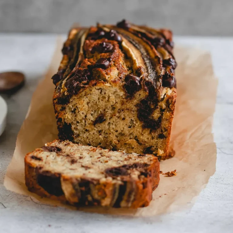 Paleo Bananenbrot mit Schokolade