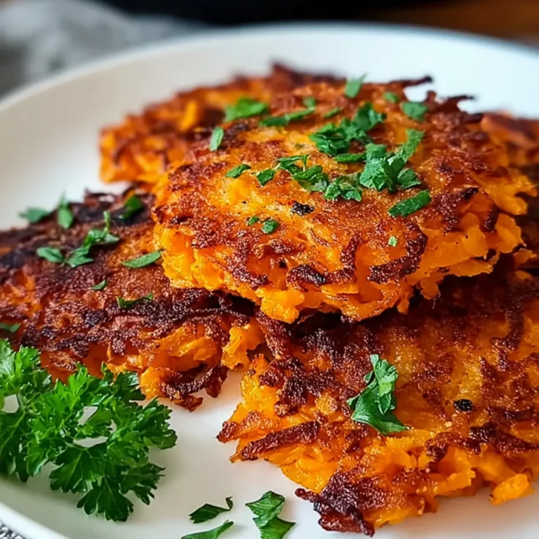 Süßkartoffel Röstis