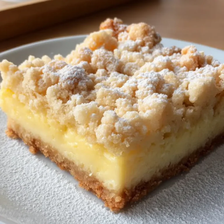 Vanillepudding Streuselkuchen vom Blech