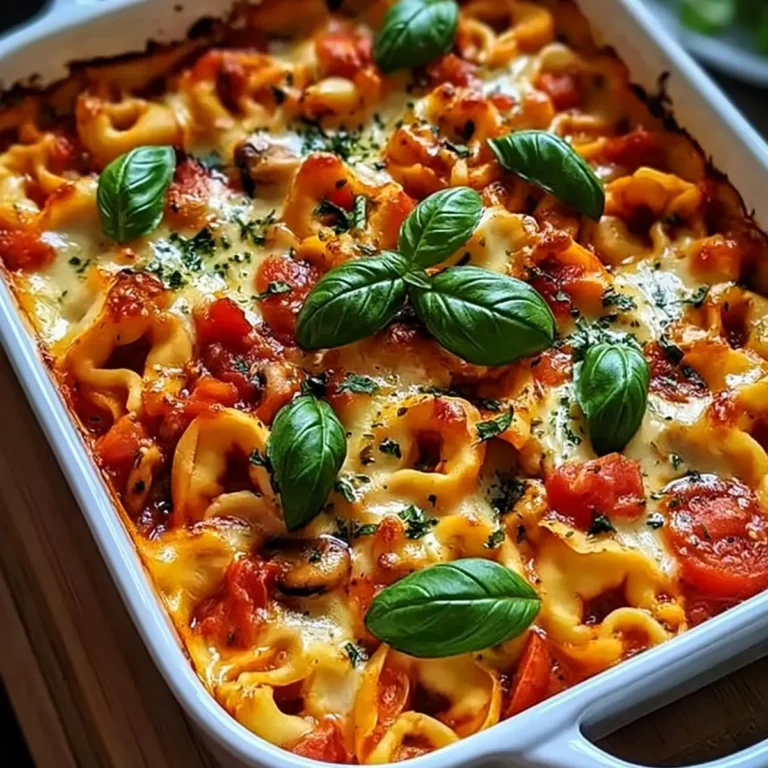 Veganer Tortellini Auflauf