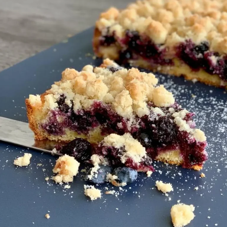 Blaubeer Streuselkuchen