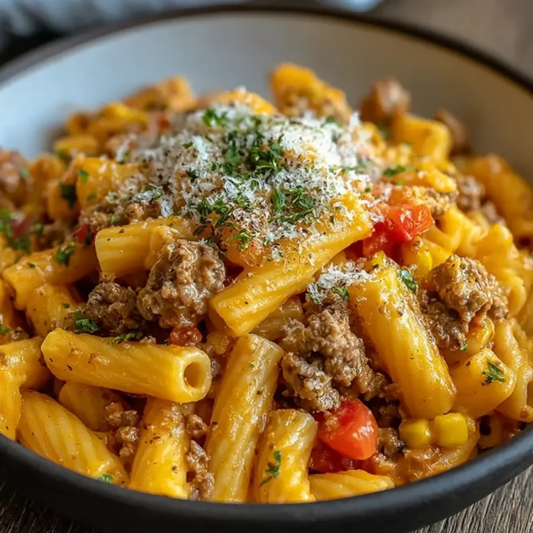 Cheeseburger Pasta