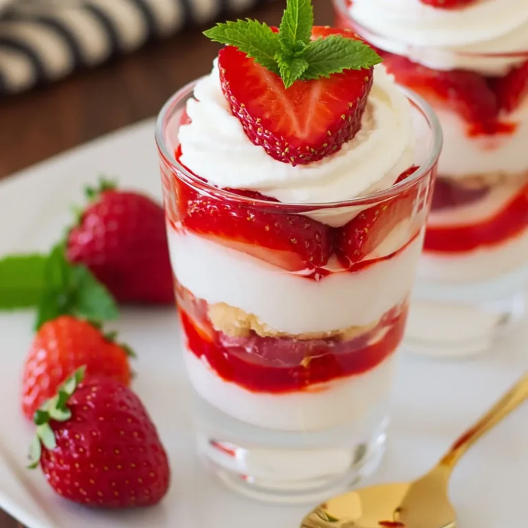 Erdbeer Kokos Dessert