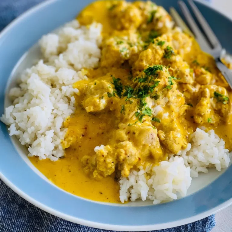 Geschnetzeltes in Currysauce