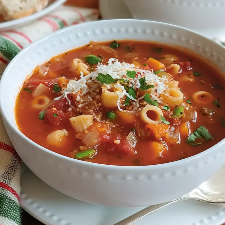 Herzhafte minestrone