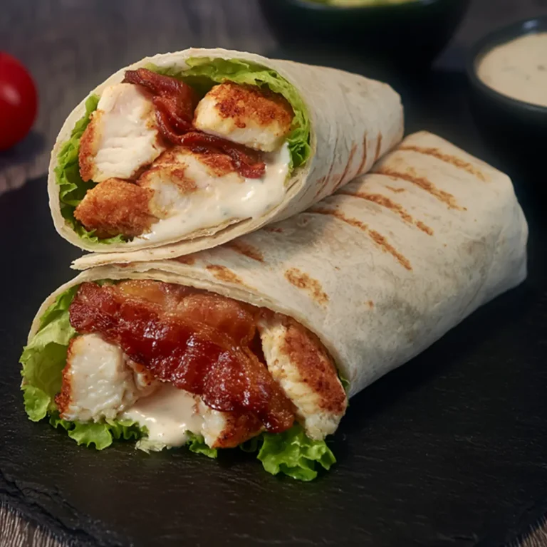 Hähnchen Bacon Ranch Wraps