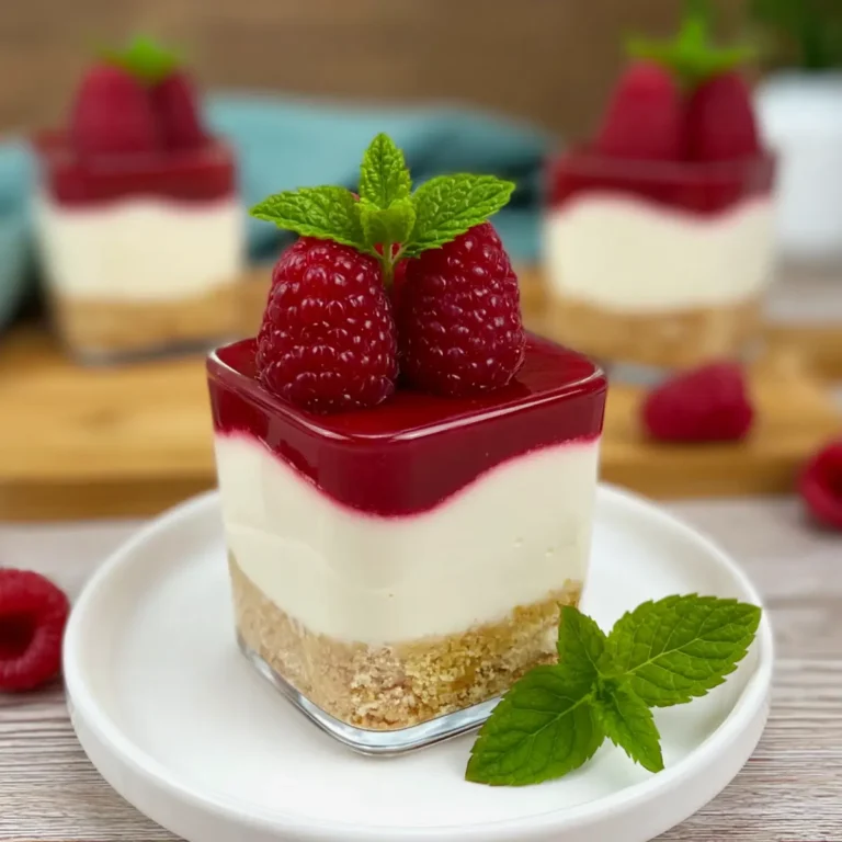 Himbeer Cheesecake im Glas