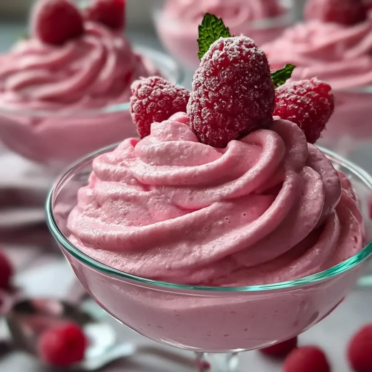 Himbeer Mousse