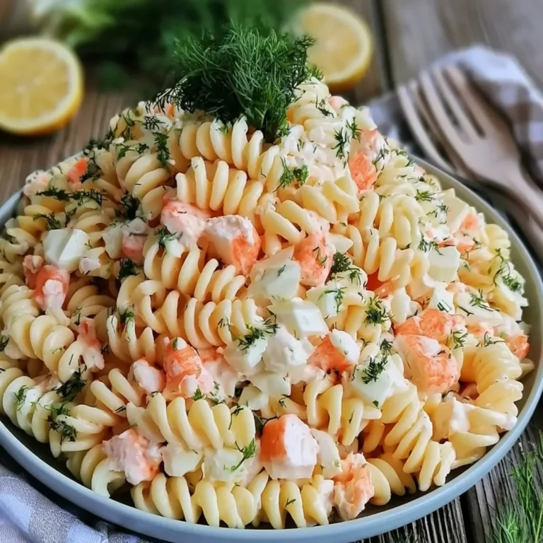 Nudelsalat mit Surimi