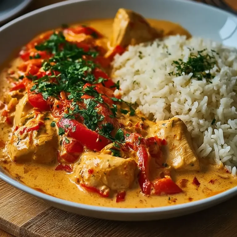 Paprika Sahne Hähnchen
