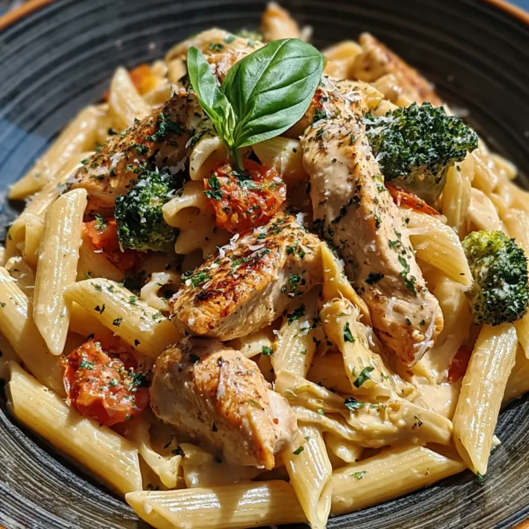 Pasta mit Hähnchen