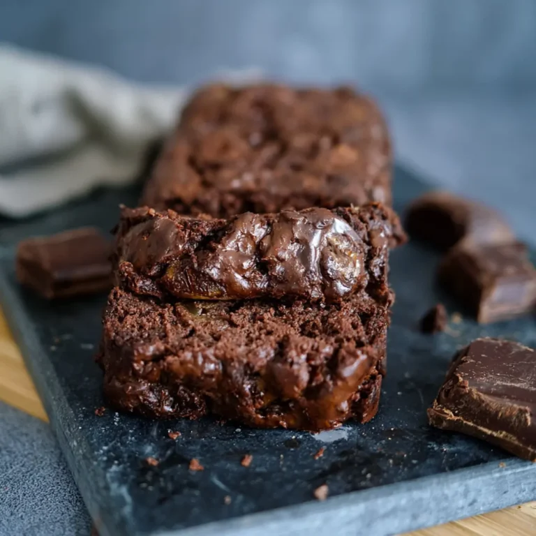 Schokoladen Bananen Brot