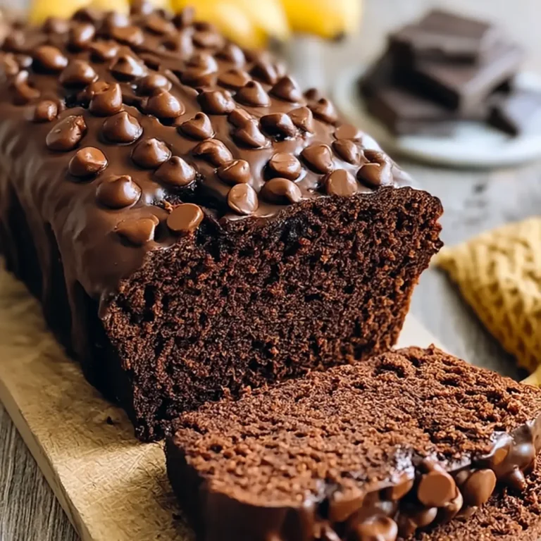 Schokoladen Bananenbrot