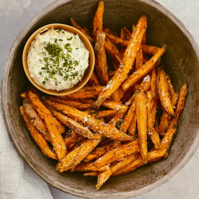Süßkartoffel Pommes