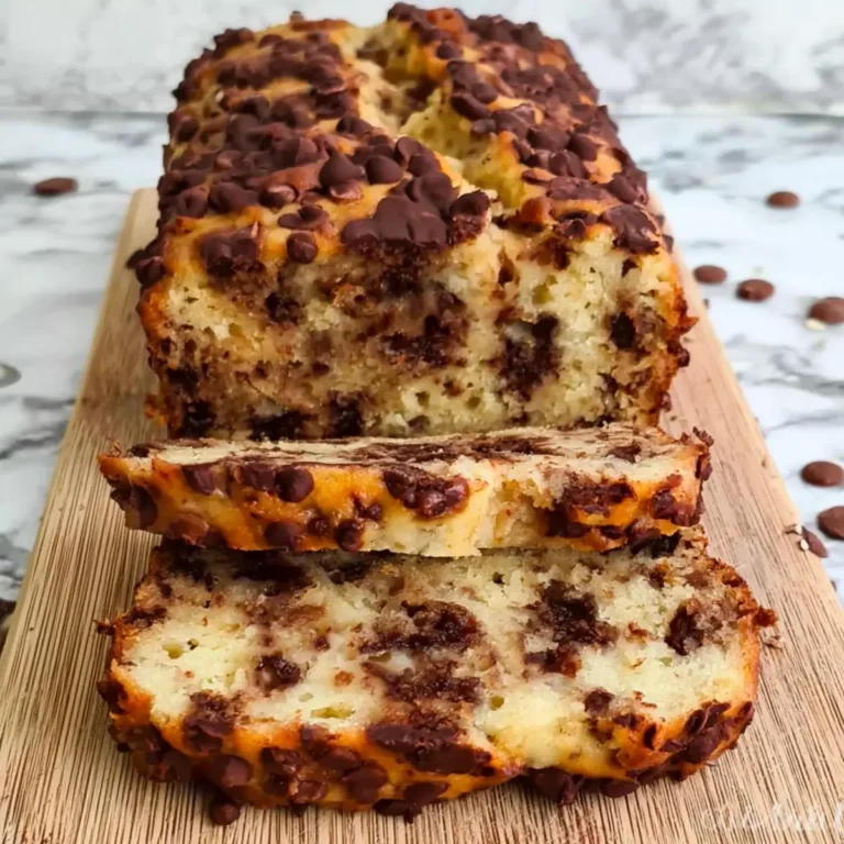 Veganes Bananenbrot mit Schokolade