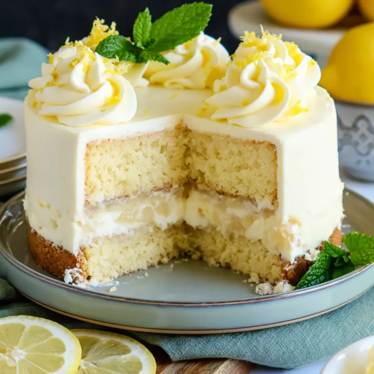 Zitronen Mascarpone Torte