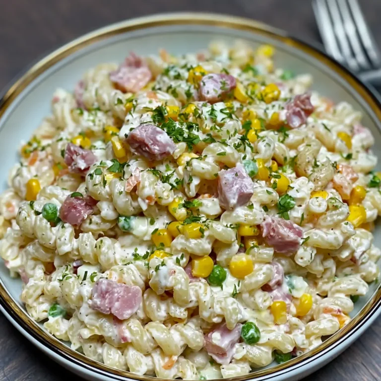 Cremiger Nudelsalat