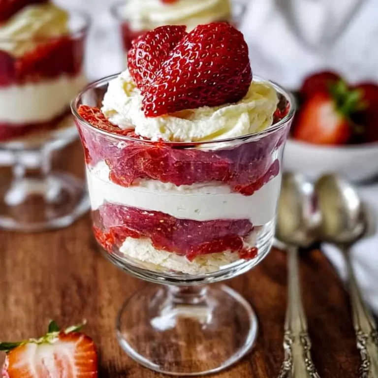 Erdbeer Zitronen Mascarpone Mousse