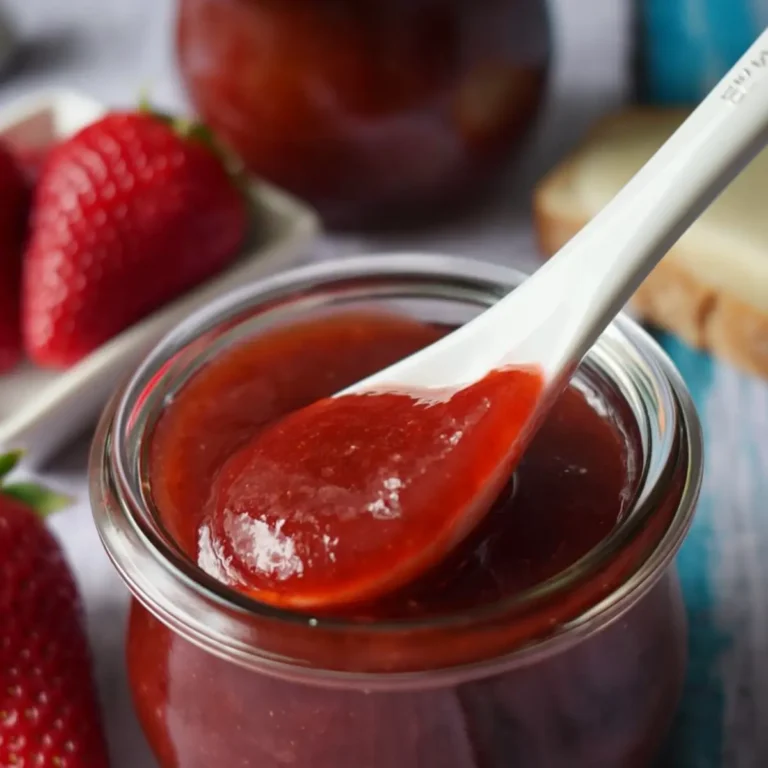 Erdbeermarmelade ohne Zucker