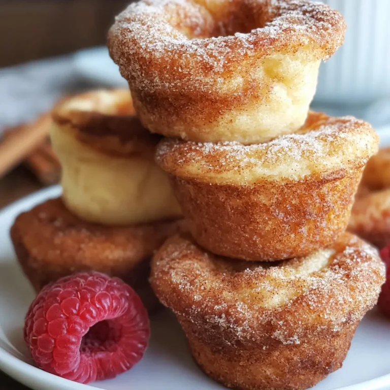 French Toast Muffins mit Zimt und Zucker