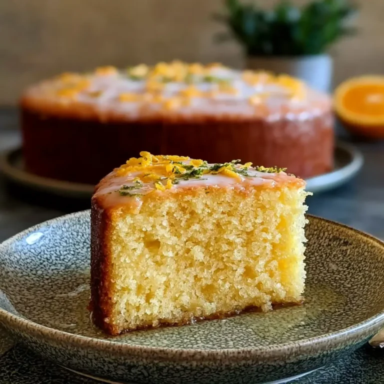 Griechischer Joghurt Orangen Kuchen