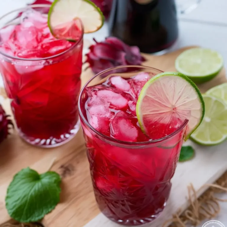 Hibiskus Mocktail