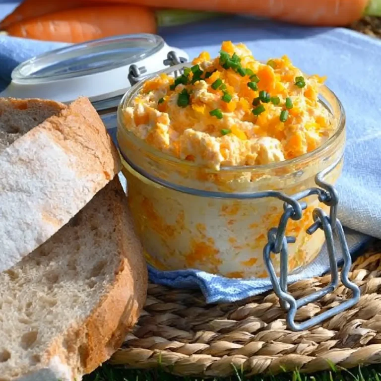 Karotten Rillettes mit Frischkäse