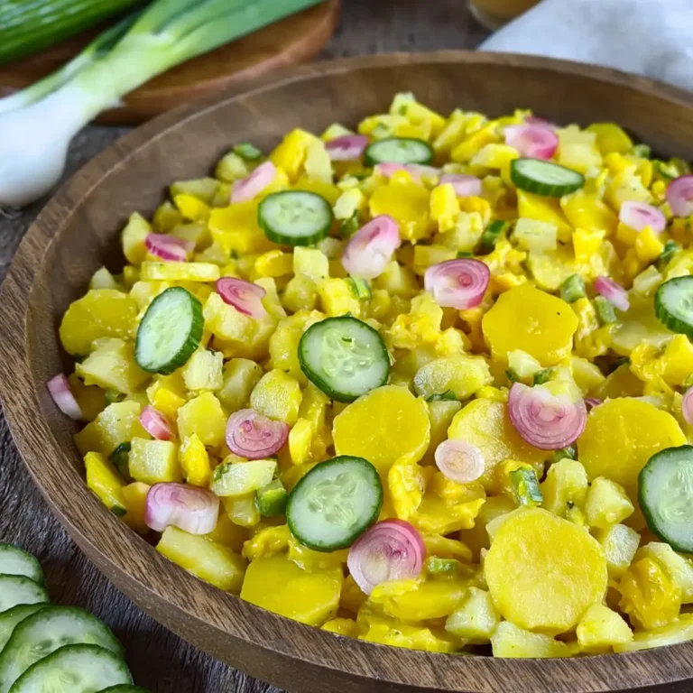 Kartoffelsalat mit Brühe
