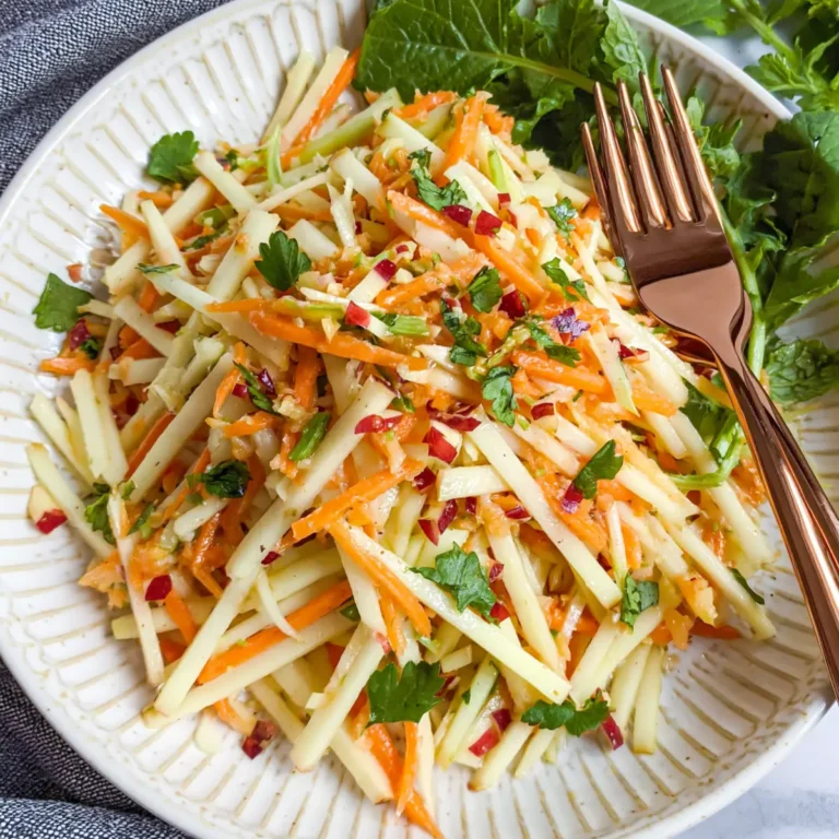 Kohlrabi Apfel Slaw