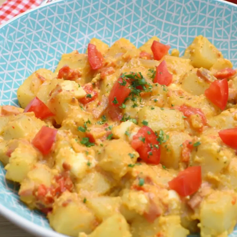 Kohlrabipfanne mit Tomate und Feta