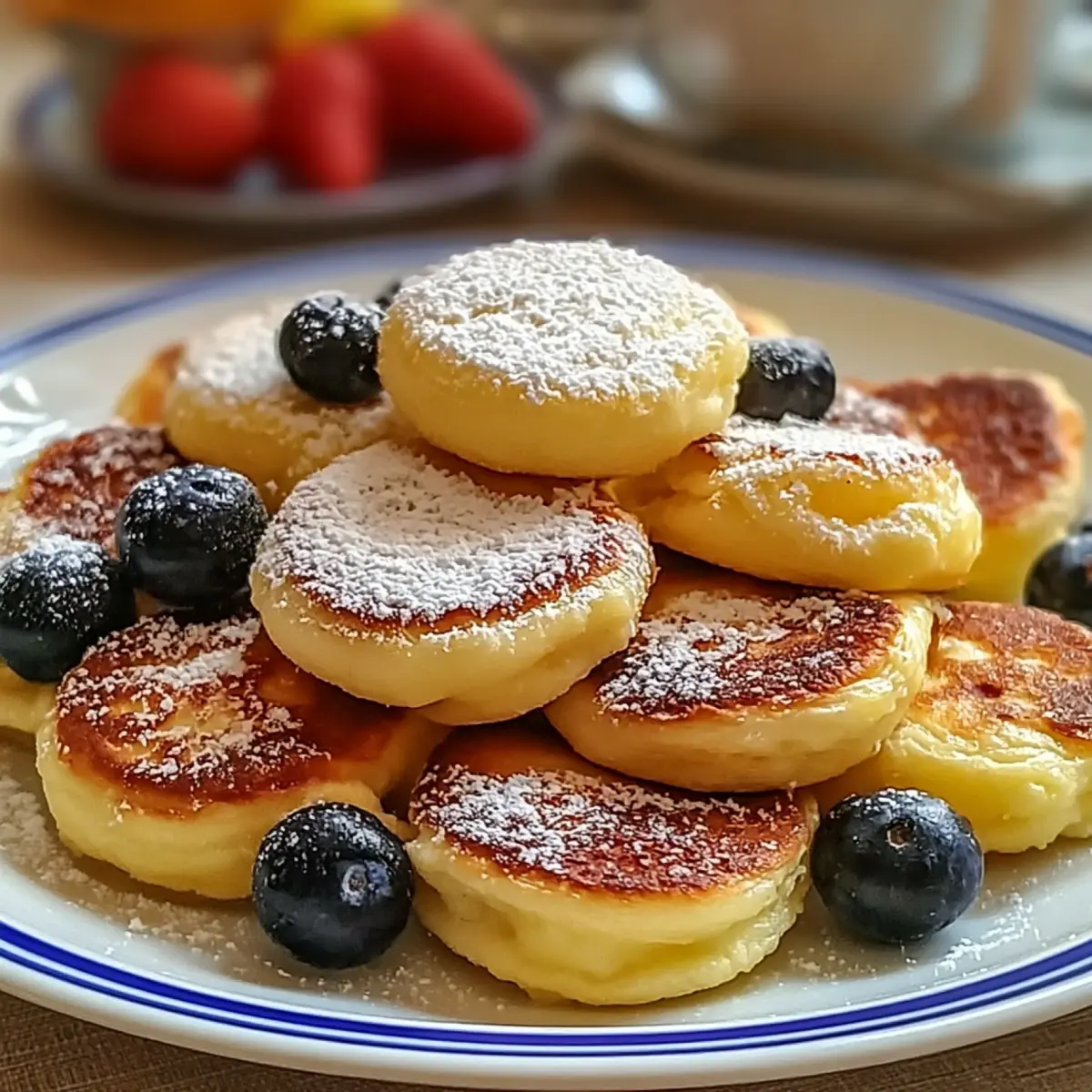 Mini deutsche Pfannkuchen