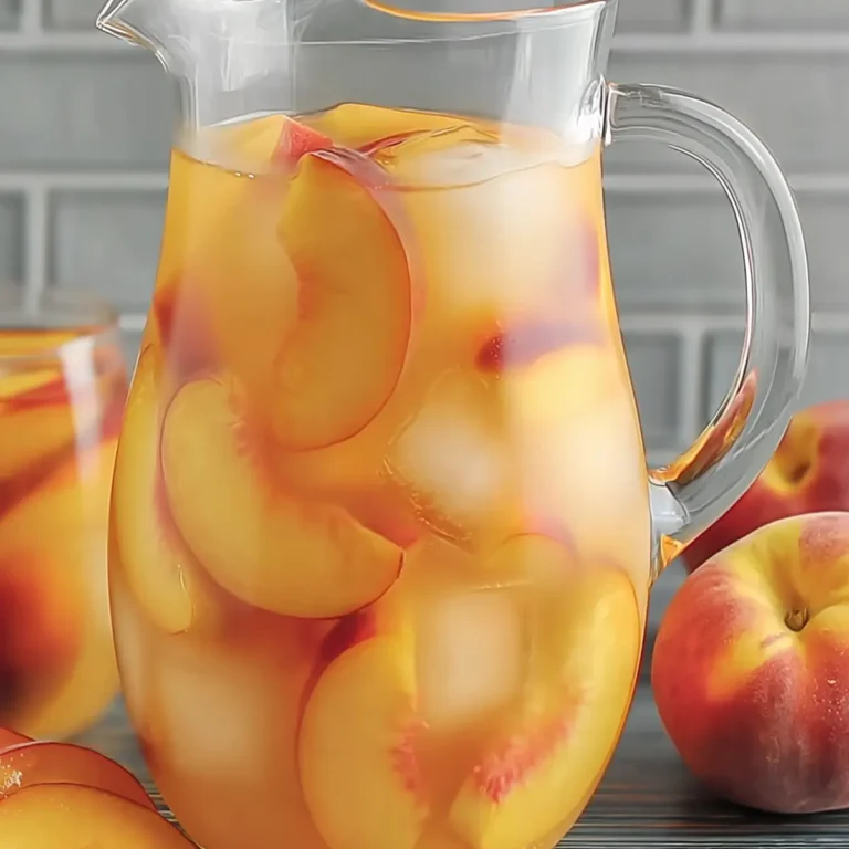Pfirsich Sangria