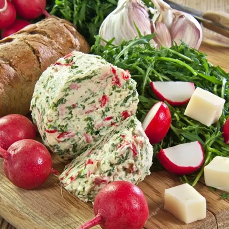 Radieschen Rucola Butter