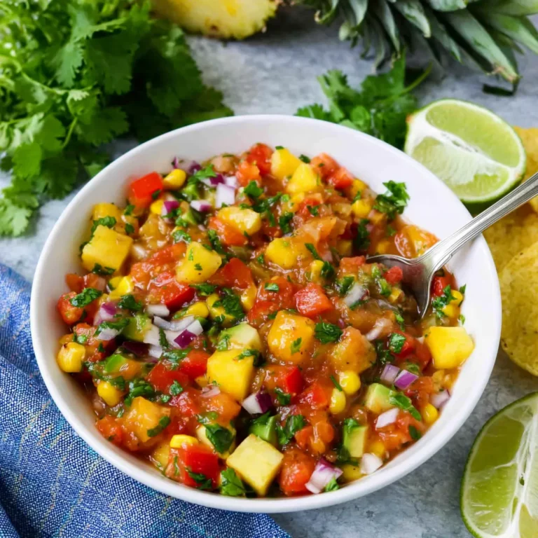 Salsa mit Ananas