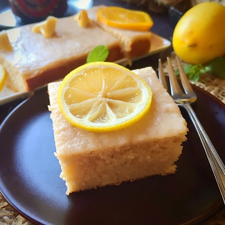 Veganer Zitronenkuchen