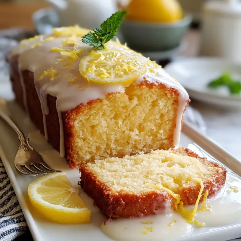 Zitronen Joghurt Kastenkuchen