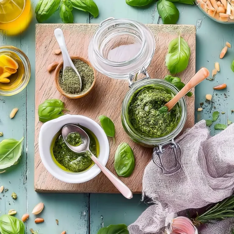 Basilikum Pesto