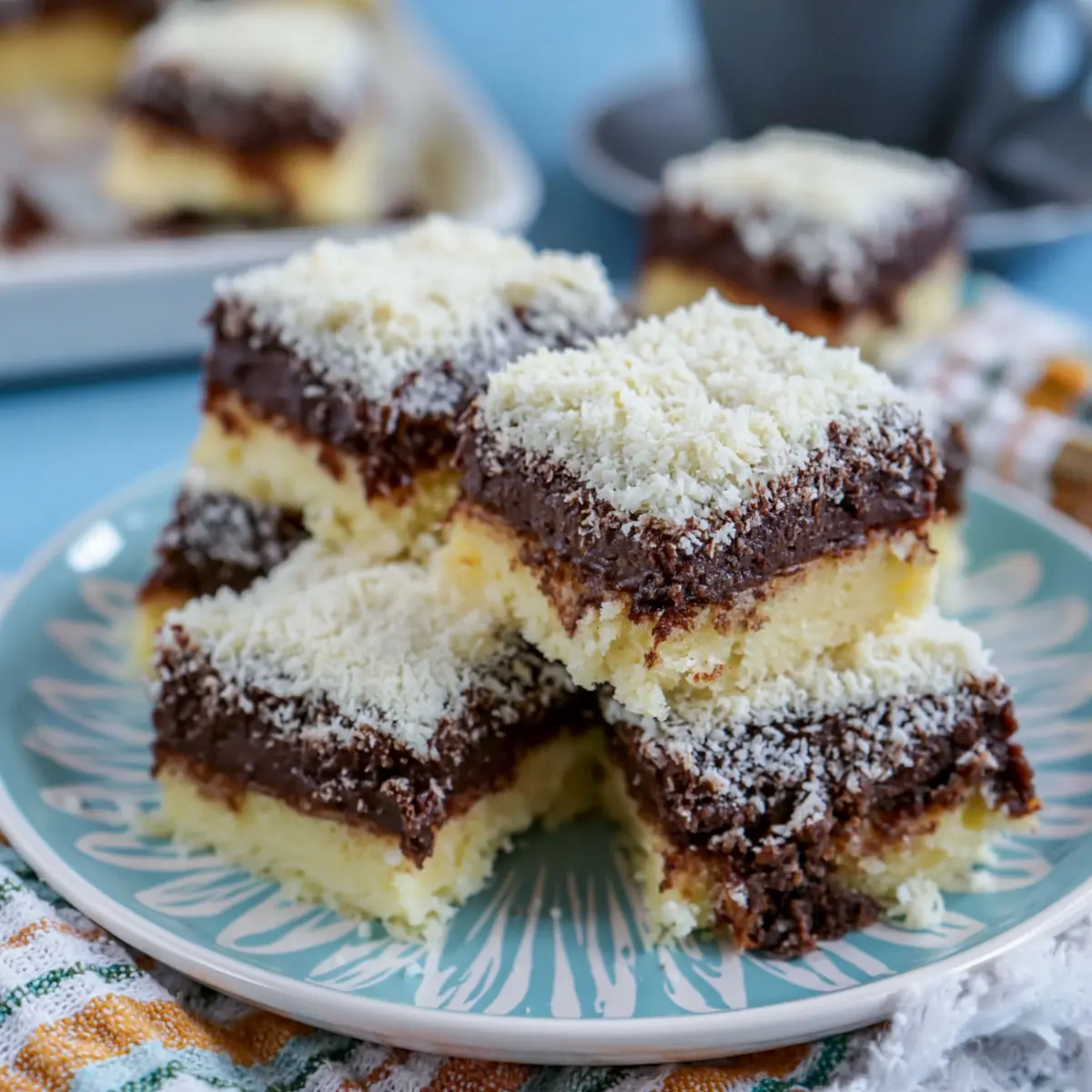Bountykuchen vom Blech