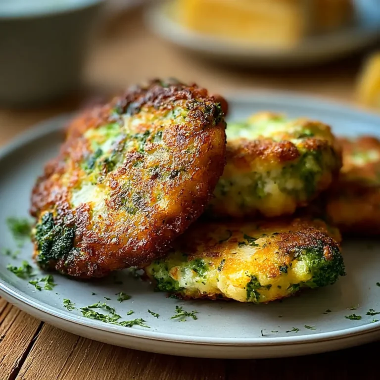 Brokkoli Käse Puffer