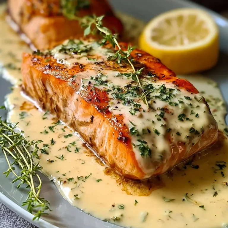 Cremiges Lachsfilet aus dem Ofen
