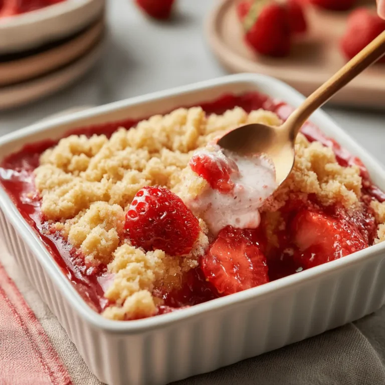 Erdbeer Cobbler