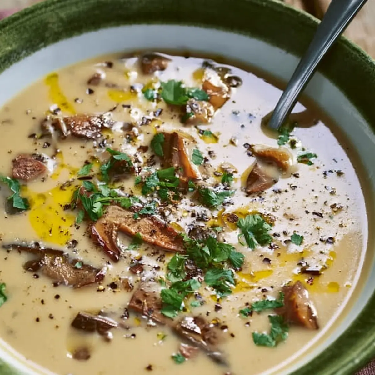 Kartoffel-Steinpilz-Suppe