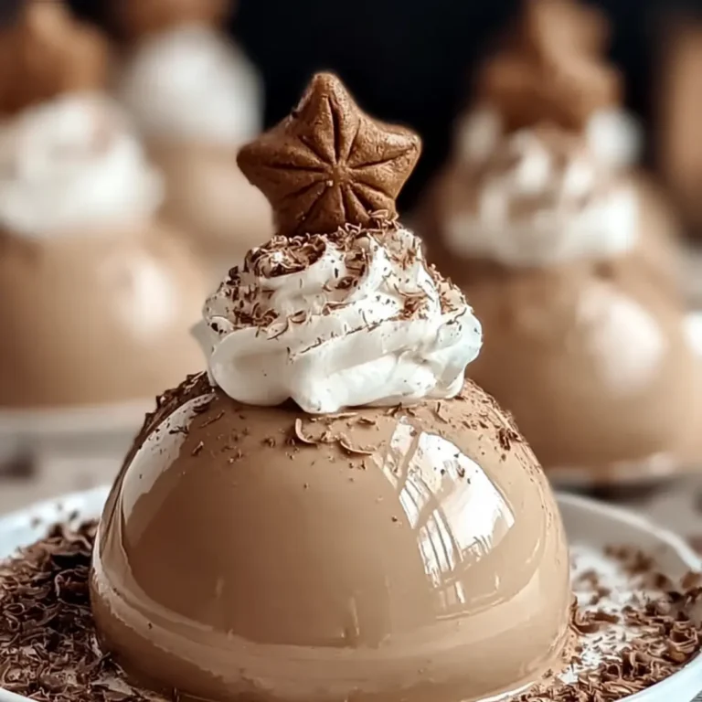 Lebkuchen-Latte-Mousse-Kuppeln