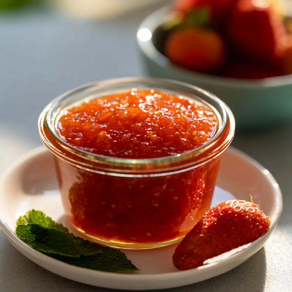Mango Erdbeer Marmelade