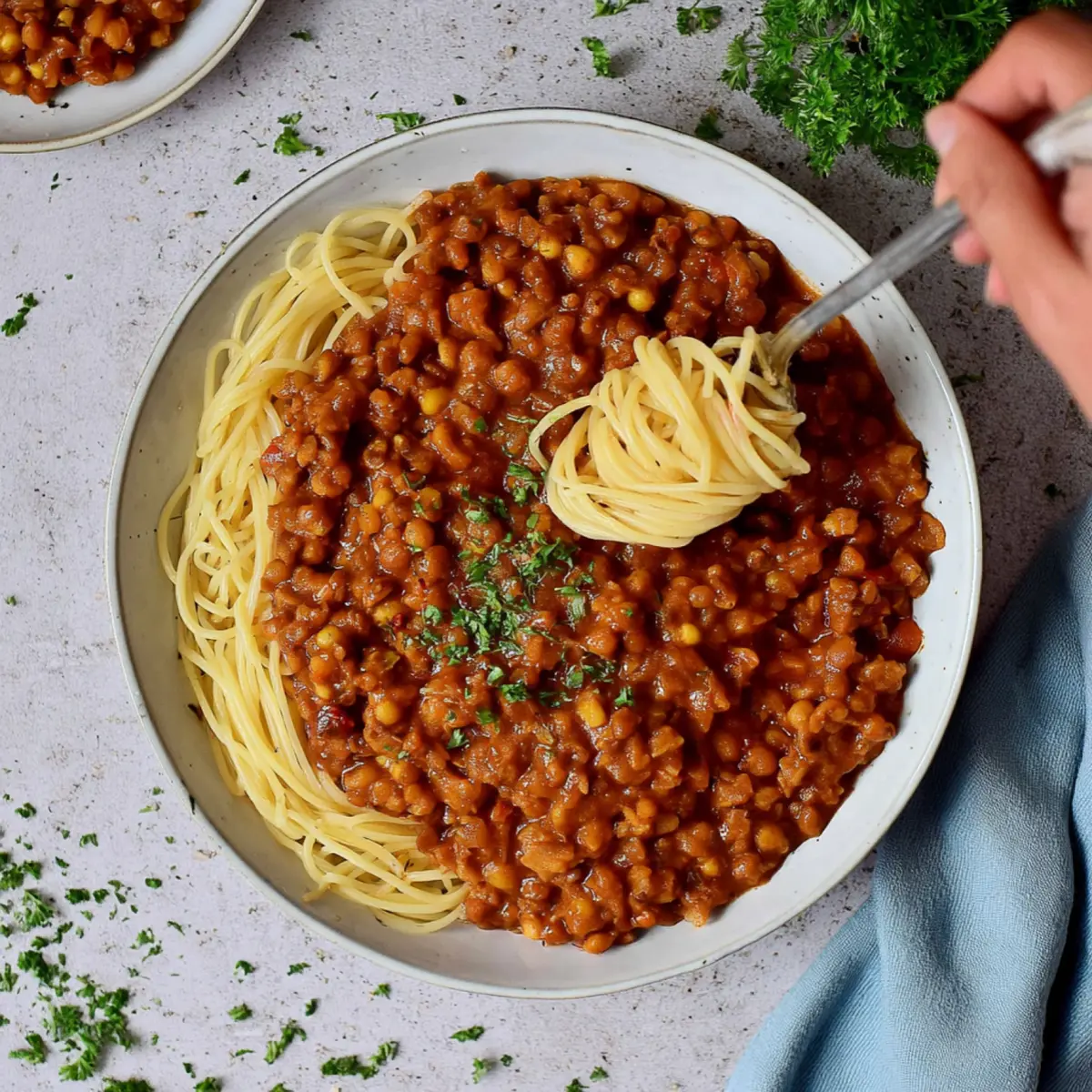 Vegane Spaghetti Bolognese