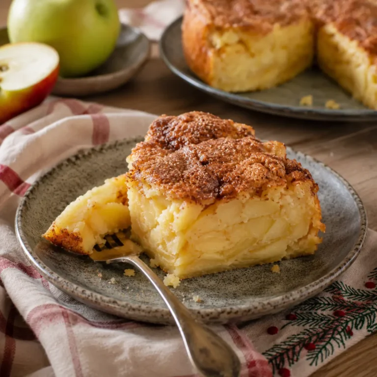 Apfelkuchen aus der Springform