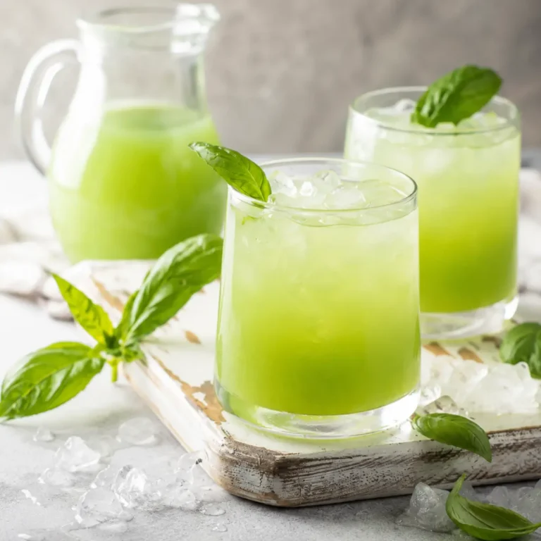 Basilikum Limonade