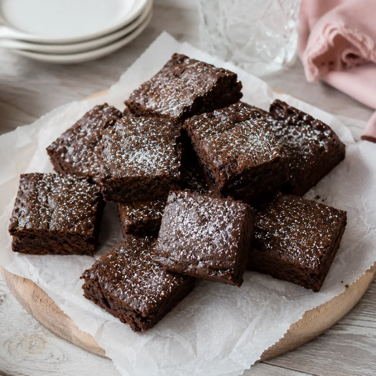 Brownies mit Apfelmus